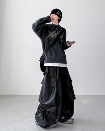 Acro Leather Cargo Pants